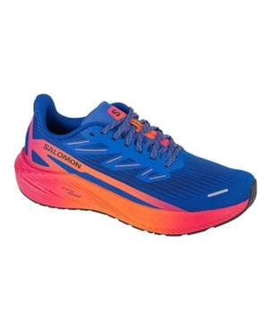 Salomon Heren Aero Blaze 2 ISD Hardloopschoenen (Blauw/oranje)