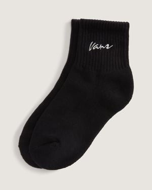 Classic Script Half Crew Socks