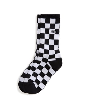 Checkerboard Crew Socks