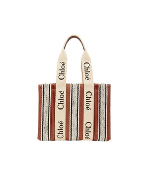 Chloe Medium Woody Tote Tas