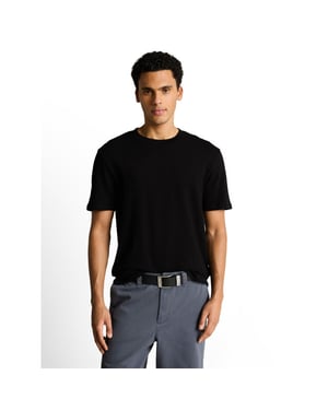 Tom Tailor Solid structured t-shirt