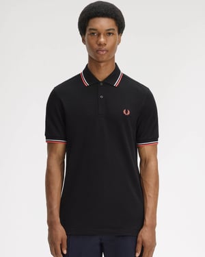 Polo Shirt in Black