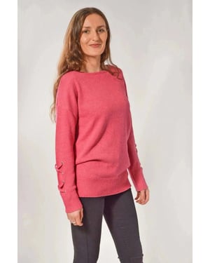 Criss Cross Sleeve Jumper