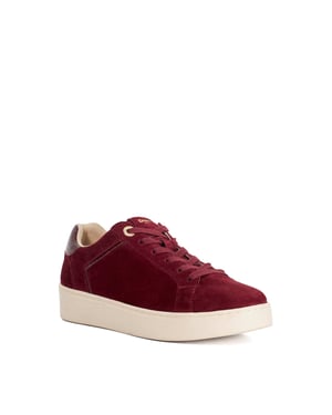 Dune Ladies Elli - Lace Up Chunky Flatform Trainers