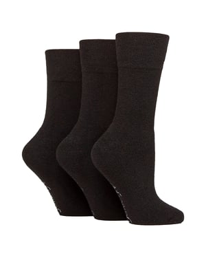 3 Pack Ladies Wool Boot Socks Warm Cushioned Hiking Crew Socks