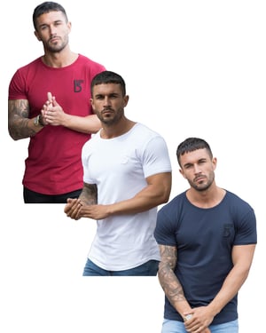 Bound By Honour | 3 Pack Mens Short Sleeve T-Shirt