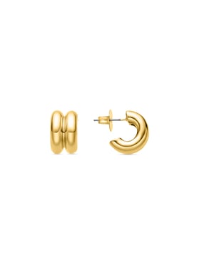 Luxenter 18K goudkleurige oorbellen - Zakev