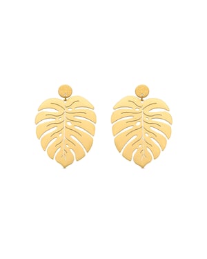 Luxenter 18k goudkleurige oorbellen - Mizay