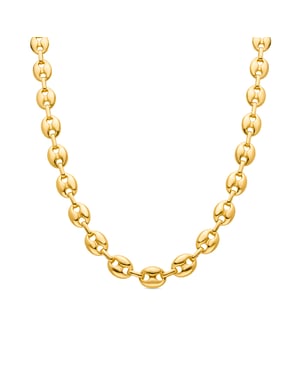 Luxenter-halsband i 18 karat gult guld - Midyu