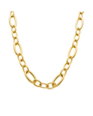 Luxenter collier afgewerkt in 18k geel goud - Oplie