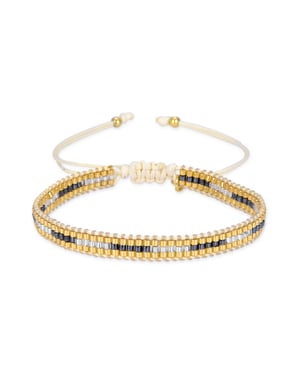 Luxenter Multicolour Crystal Armband afgewerkt in 18K geel goud - Emeri