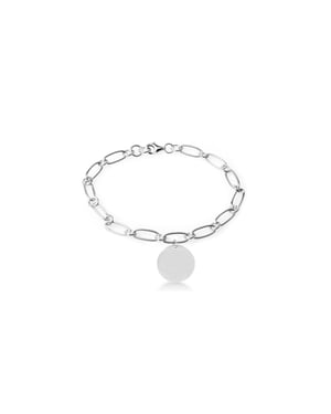 Luxenter 925 Sterling zilveren armband gerhodineerd - Mi Sol