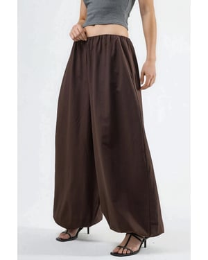 Elastische Taille Ballon Broek