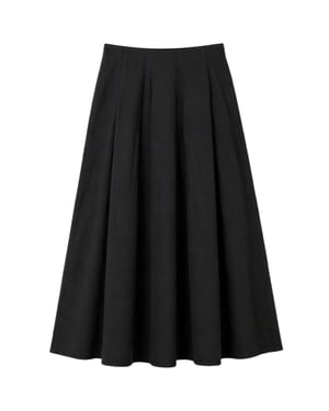 Hoge Taille A-Lijn Midi Rok
