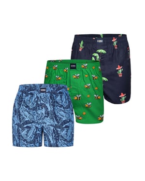 Happy Shorts Mannen Bokser Motiv Mix