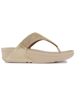 Fitflop Lulu Glitz Toe-Post Sandalen