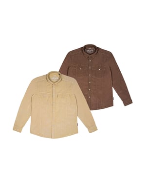 Checker Mannen Overhemd Dynasty Cord