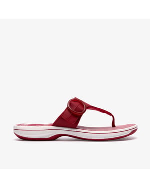 Brinkley Cove Red/White Sandals