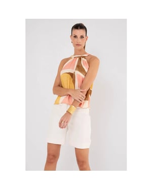 Zizo Pure by thannie shorts su26 thns.508 off white