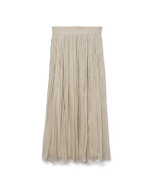 Vero Moda Vmvips nw ankle skirt wvn ce ga beige
