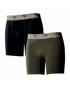Q1905 Boxer 2-pack black / army green
