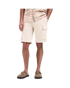 No Excess Short cargo twill stone