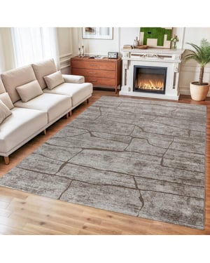 Muratap Vivant marmer vloerkleed laagpolig beige- 280x380 cm