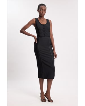 Bandage Midi Skirt