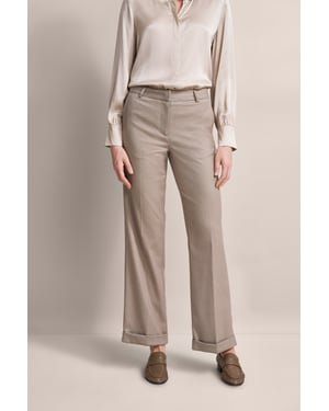 Bugatti Damen Casual broek met rechte pijp