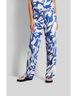 Bugatti Damen Casual broek met elastische tailleband