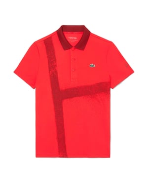 Men's Lacoste Djokovic Polo Shirt in Red