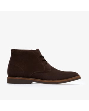 AtticusLT Mid Dark Brown Suede Boots