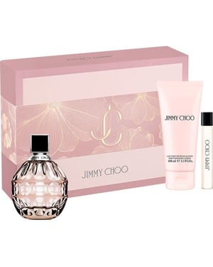 Jimmy Choo Gift Set (Eau De Parfum 100ml + Body Lotion 100ml + Eau De Parfum 7.5ml)