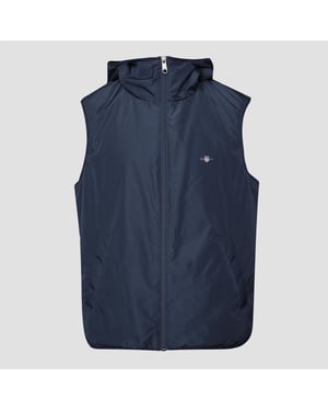 Men's Gant Padded Vest in Blue