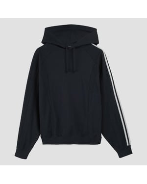 Men's Y-3 Line Hoodie in Black