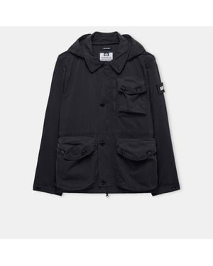 Men's Weekend Offender Harporcrate Pocket Jacket in Black