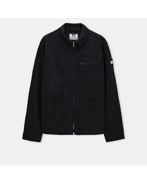 Men's Weekend Offender Caleb Service Overshirt in Black