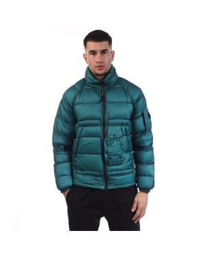 Men's C.P. Company Shell Down Jacket in Light Blue