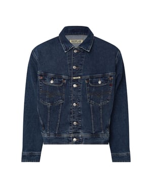 Men's Replay Fit Jacket in Blue