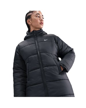 Women's Nike Sportswear Classic Puffer Therma Fit Loose Parka in Black