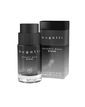 Bugatti Dynamic Move Black Eau de Toilette Spray 100ml