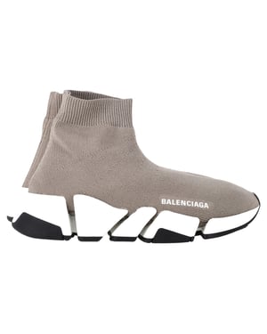 Balenciaga Speed 2.0 Sneakers in Grijze Polyester