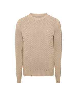 Men's Replay Crewneck Sweater in Brown