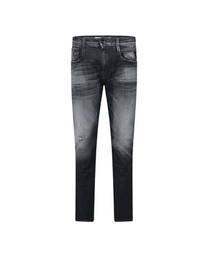 Men's Replay Slim Fit Jeans in Grey