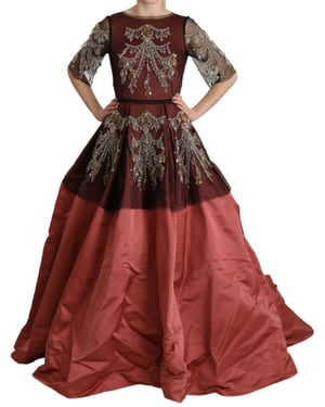 Versierde A-lijn Gown