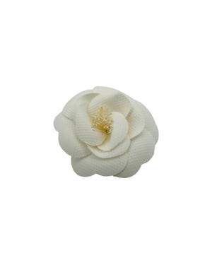 Chanel stoffen broche Camelia