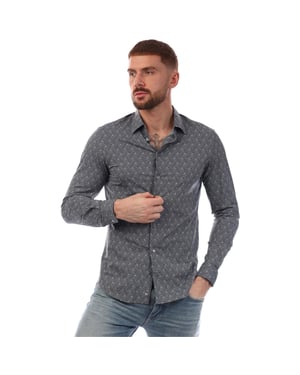 Men's Emporio Armani EA7 Shirt in Multi colour