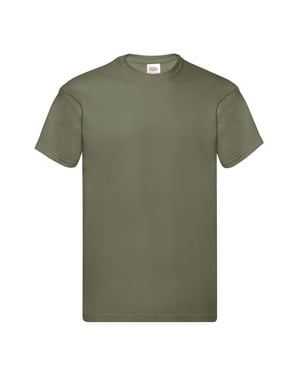 Fruit of the Loom Heren Origineel T-Shirt (Klassieke Olijf)