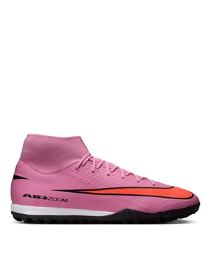 Men's Nike Superfly 10 Academy Astro Turf Football Boots in Pink/Black