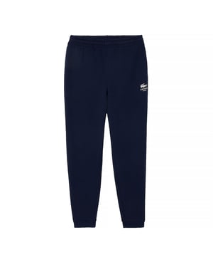 Men's Lacoste Leg Sweatpants in Blue